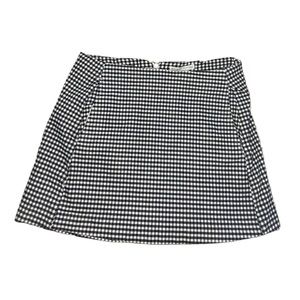 Urban Outfitters b&w gingham mini skirt with pockets